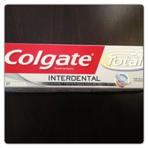 New Colgate Total Interdental Toothpaste